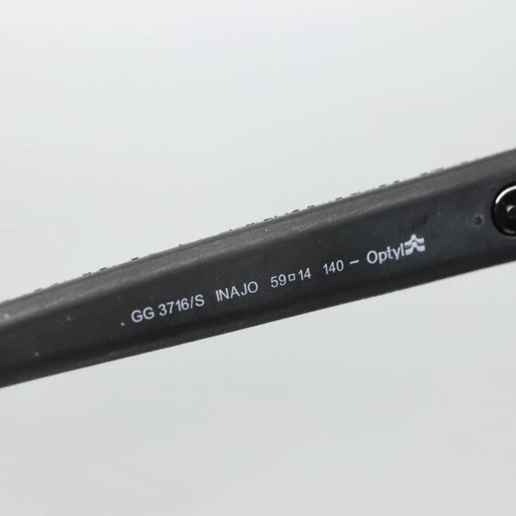 GUCCI Sunglasses Plastic Black Auth - Picture 11 of 15